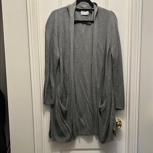 Old Navy Gray Knit Cardigan